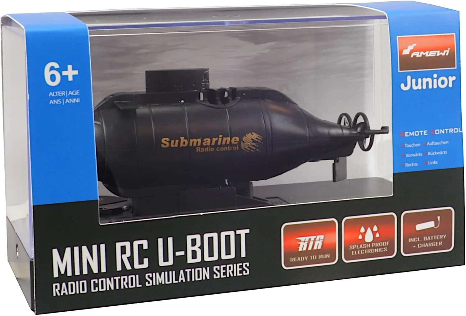 زیردریایی کنترلی کوچک Amewi 26037 RTR