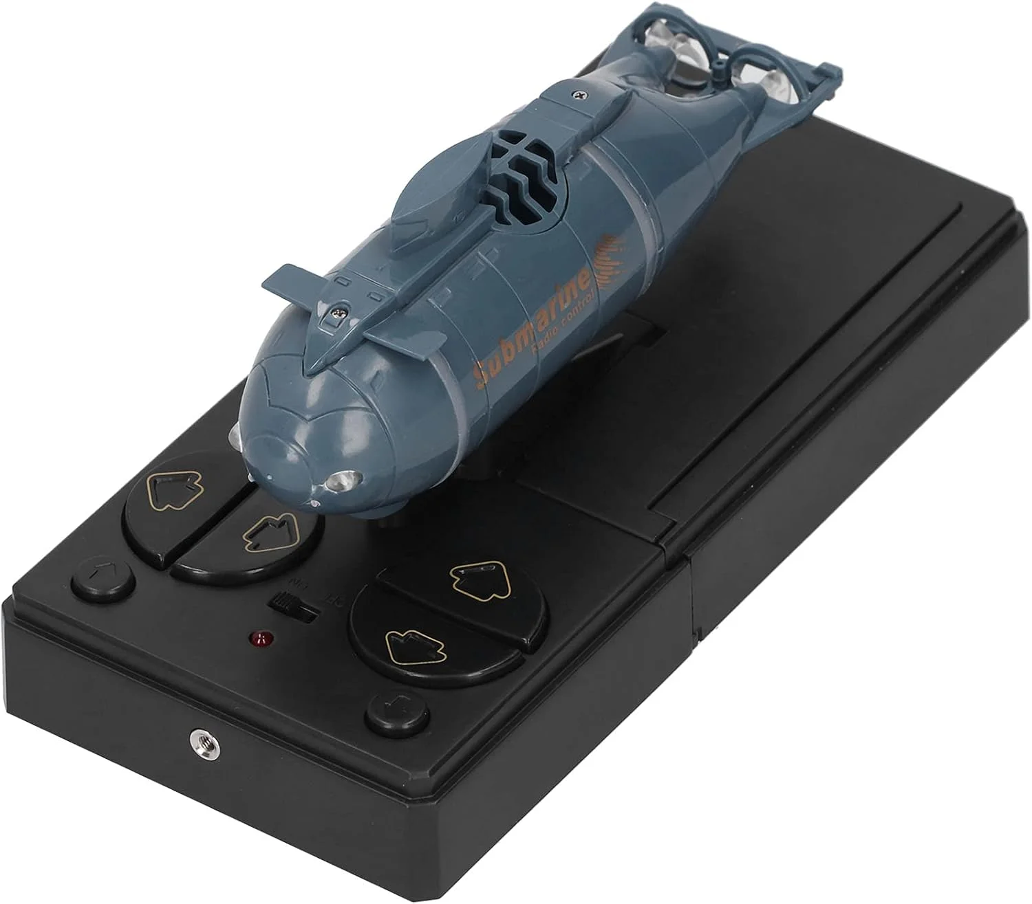 زیردریایی کنترلی Bewinner، قایق کنترلی رادیویی 6 کاناله 2.4 گیگاهرتزی، قایق کنترلی برقی برای کودکان و بزرگسالان، قایق های کنترلی برای استخرها و دریاچه ها، قابل شارژ USB و ضد آب (آبی)