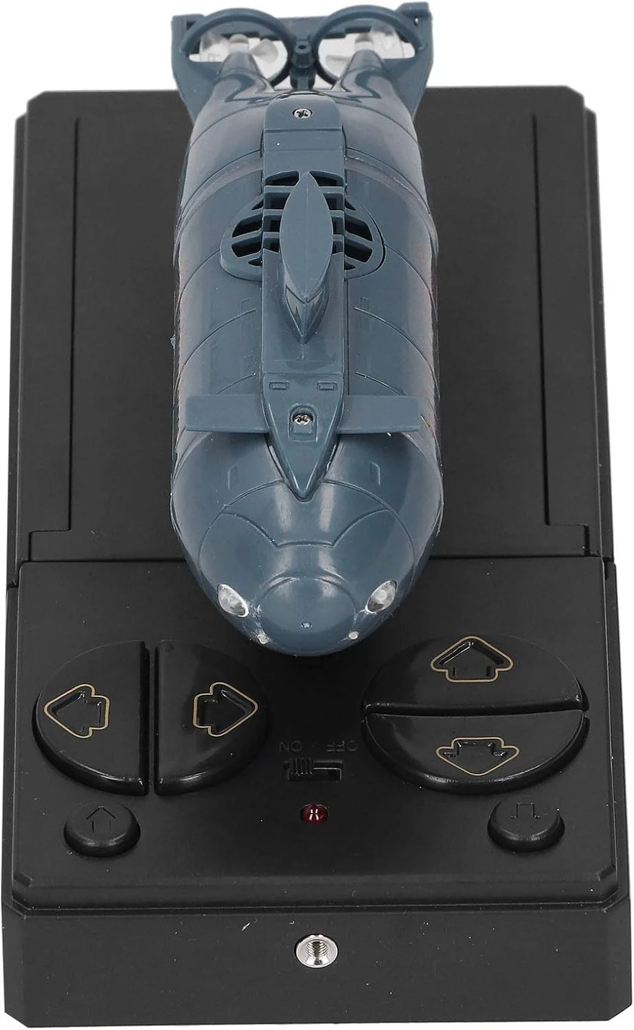 زیردریایی کنترلی Bewinner، قایق کنترلی رادیویی 6 کاناله 2.4 گیگاهرتزی، قایق کنترلی برقی برای کودکان و بزرگسالان، قایق های کنترلی برای استخرها و دریاچه ها، قابل شارژ USB و ضد آب (آبی)