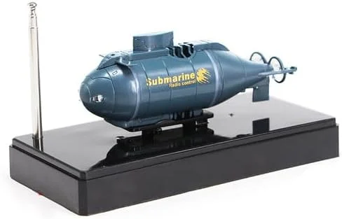 زیردریایی مینی RC جدید، مدل زیر آب، قایق ماهیگیری با کنترل از راه دور بی سیم فوق سریع، اسباب بازی های شبیه سازی شده برای پسران (همراه با جعبه فوم)