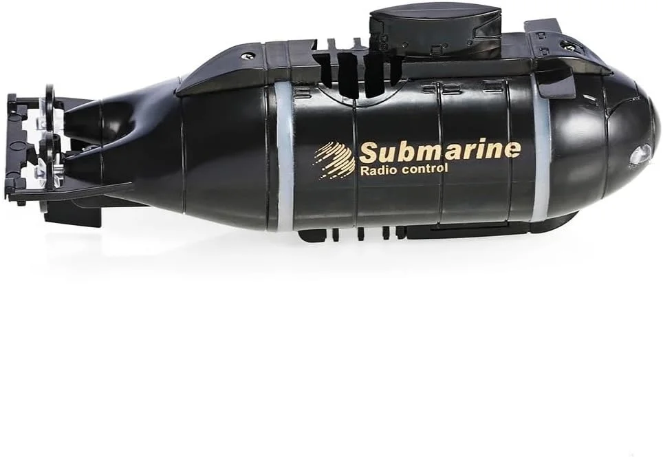زیردریایی مینی RC جدید، مدل زیر آب، قایق ماهیگیری با کنترل از راه دور بی سیم فوق سریع، اسباب بازی های شبیه سازی شده برای پسران (همراه با جعبه فوم)
