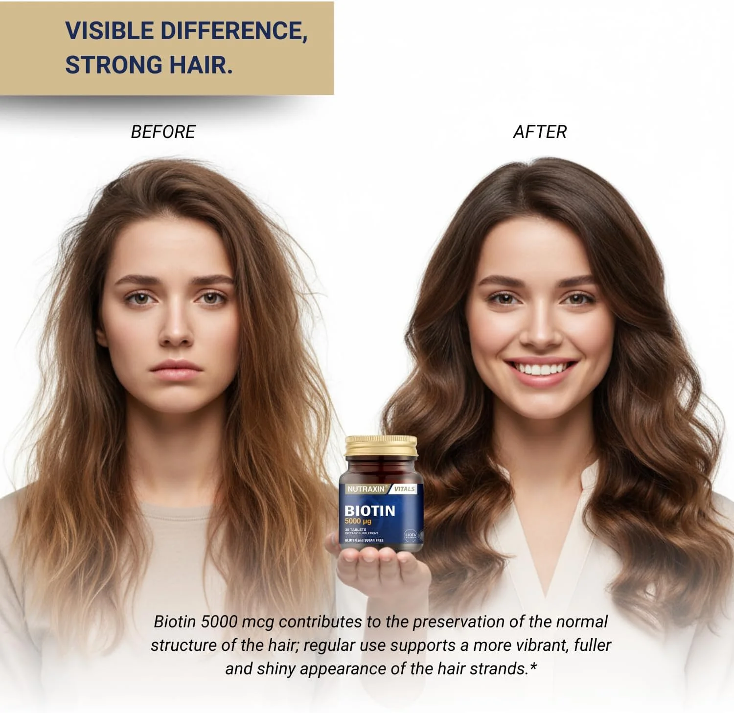 نوتراکسین بیوتین 5000 میکروگرم 30 عددی نوتراکسین بیوتین 5000 میکروگرم 30 عددی