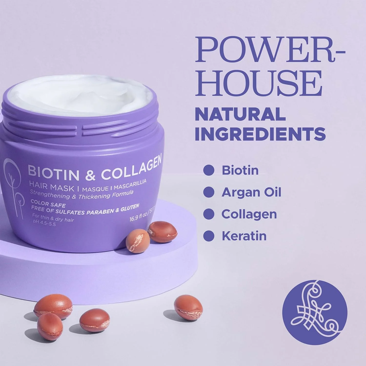 ماسک مو لوسِتا بیوتین و کلاژن 500 میلی لیتر