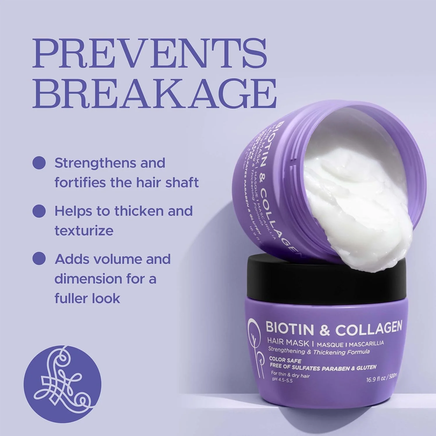 ماسک مو لوسِتا بیوتین و کلاژن 500 میلی لیتر