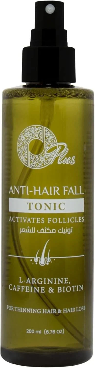 تونیک تقویت کننده مو اوپلاس با بیوتین و کافئین، 200 میلی لیتر، فرمول تقویت کننده برای موهای ضخیم تر و سالم تر