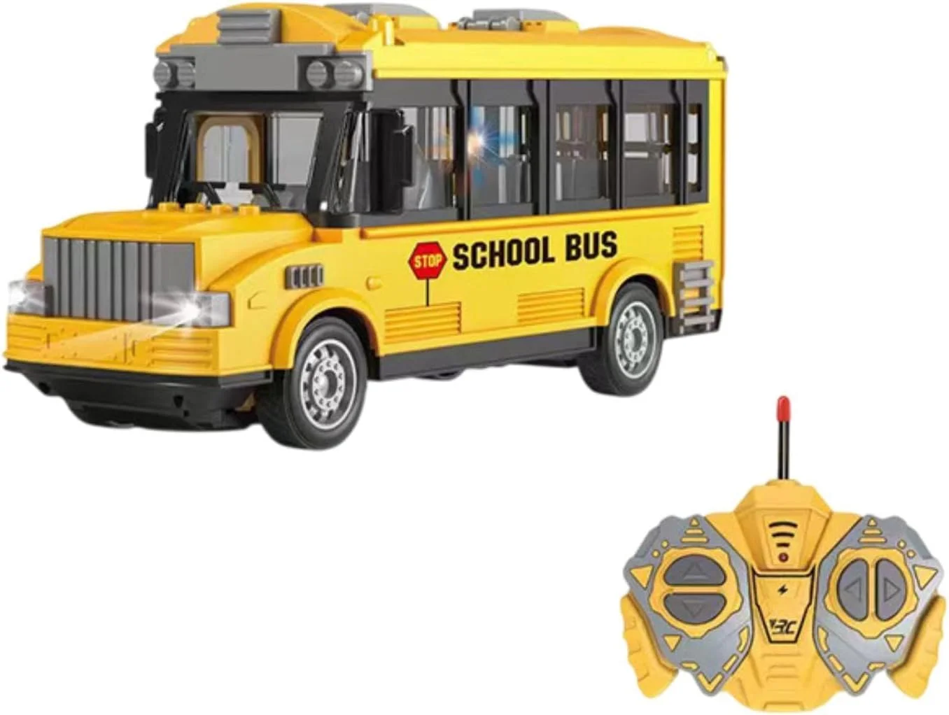 اتوبوس کنترلی ATORSE RC مقیاس 1/30، مدل اتوبوس شهری با قابلیت باز شدن درها - مدل اتوبوس مدرسه زرد اتوبوس کنترلی ATORSE RC مقیاس 1/30، مدل اتوبوس شهری با قابلیت باز شدن درها - مدل اتوبوس مدرسه زرد