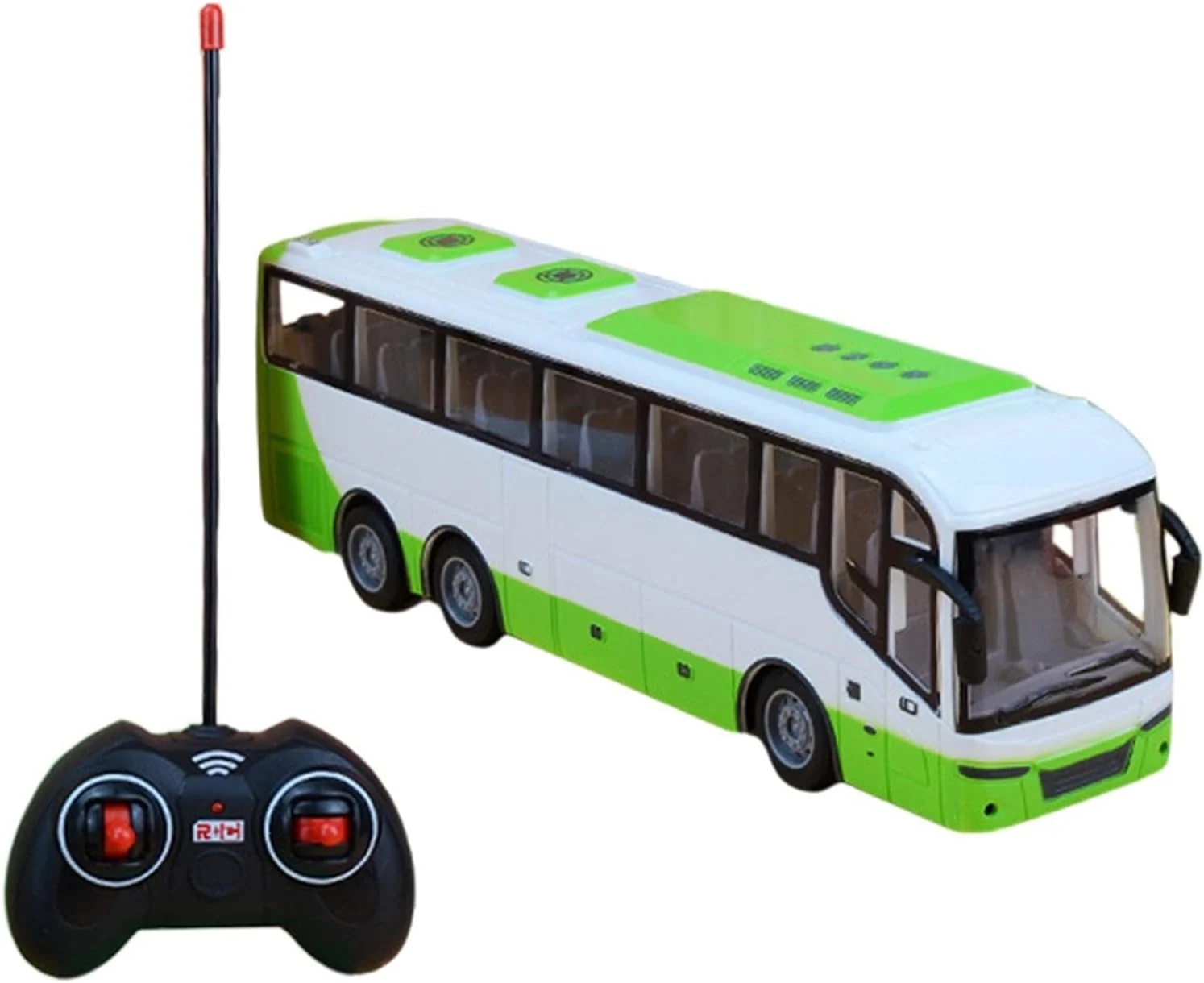 اتوبوس مدرسه اسباب بازی کنترلی برای آموزش اولیه با صدا و نور، هدیه تولد - سبز | اسباب بازی های رشدی کودک اتوبوس مدرسه اسباب بازی کنترلی برای آموزش اولیه با صدا و نور، هدیه تولد - سبز | اسباب بازی های رشدی کودک