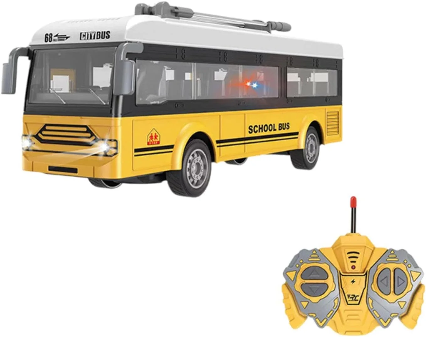 ماشین کنترلی اتوبوس شهری مدل کلاسیک با قابلیت باز شدن درب مقیاس 1/30 | وسایل نقلیه کنترلی | مدل های آرسی و کیت ها | ماشین، کامیون و موتورسیکلت