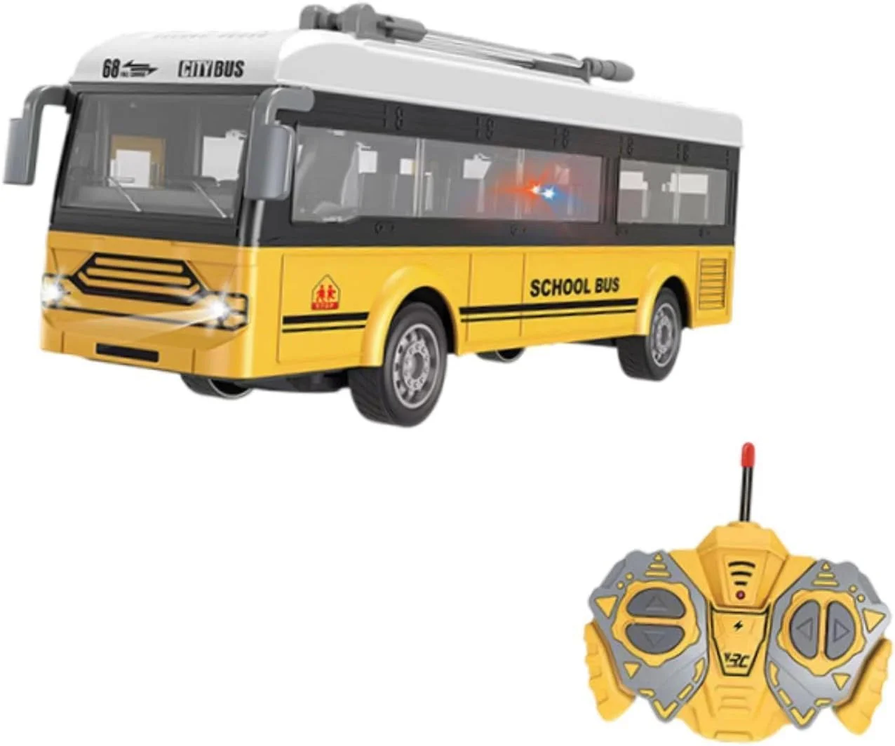ماشین کنترلی اتوبوس شهری مدل کلاسیک با قابلیت باز شدن درب مقیاس 1/30 | وسایل نقلیه کنترلی | مدل های آرسی و کیت ها | ماشین، کامیون و موتورسیکلت