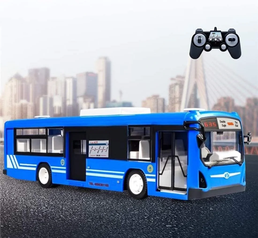 اتوبوس کنترلی بزرگ 2.4 گیگاهرتزی با قابلیت باز شدن خودکار درب و چراغ های جلو