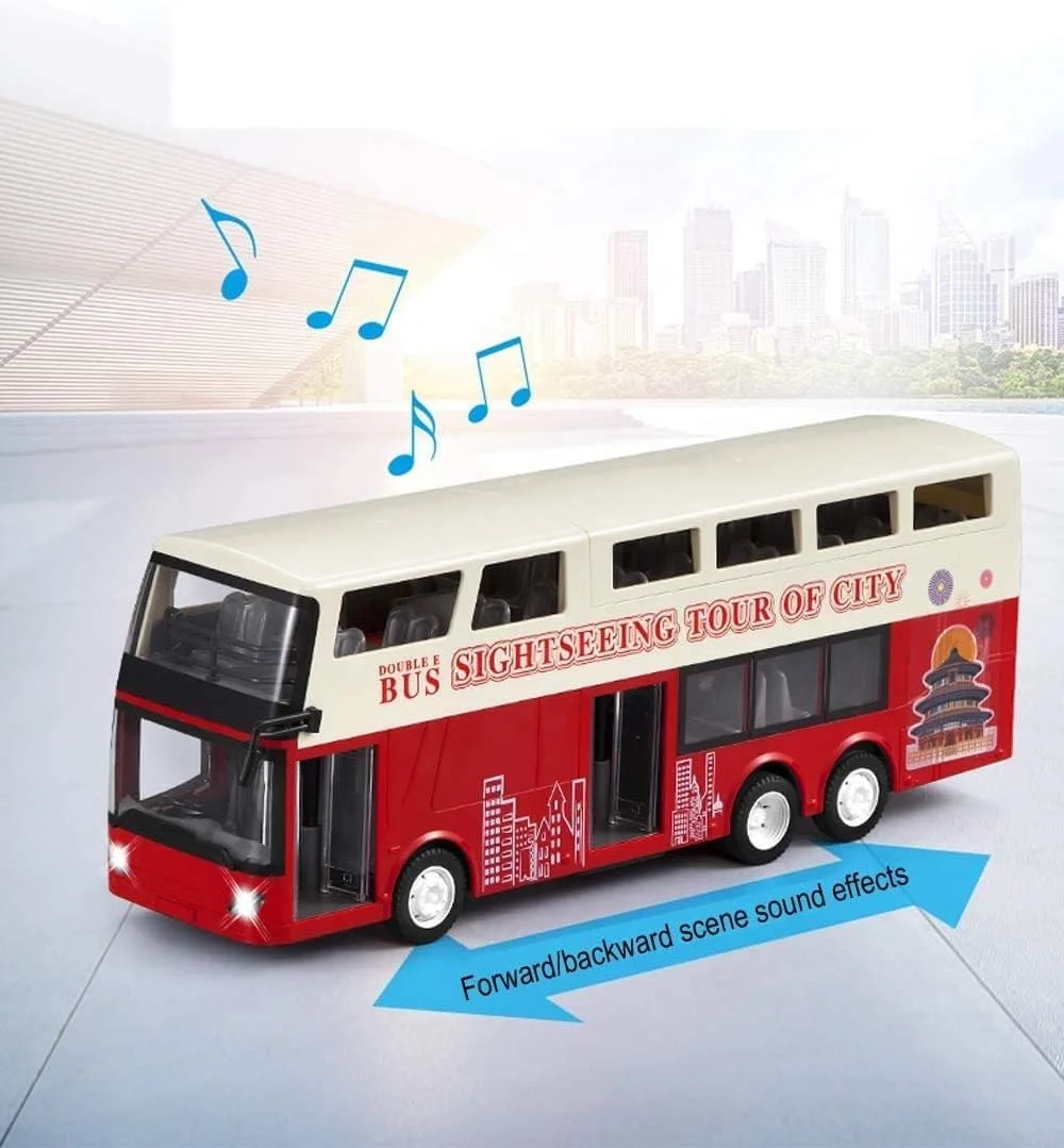 اتوبوس دو طبقه گردشگری کنترلی SOWOFA، اتوبوس مدرسه برقی، وسیله نقلیه شارژی برای کودکان 8 تا 12 سال