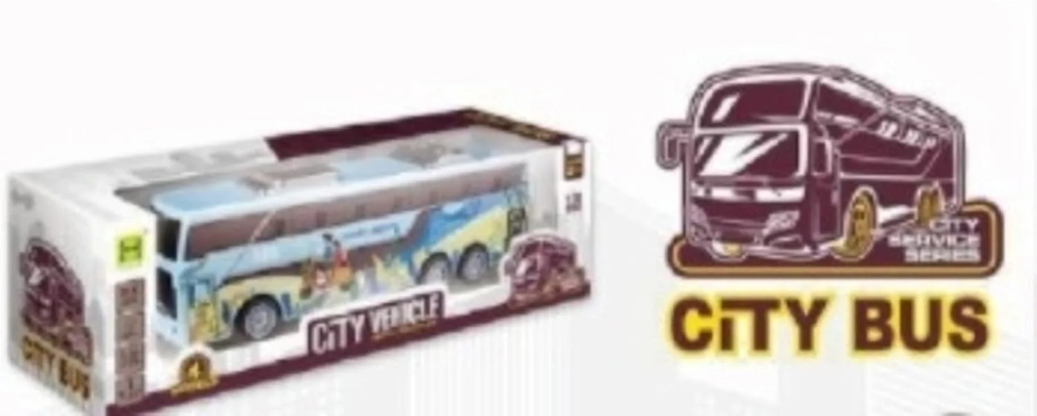 اتوبوس شهری کنترلی کودک - وسیله نقلیه شهری برای کودکان مقیاس 1:32