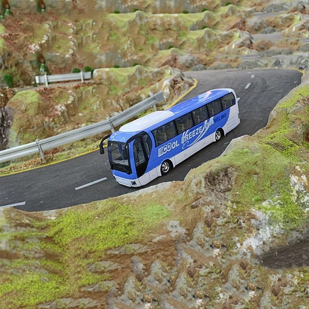 ماشین بازی کنترلی، مدل اتوبوس شهری، ماشین کنترلی با سرعت بالا، کامیون آفرود چراغ دار و صدا دار، مناسب پسران، کودکان و بزرگسالان
