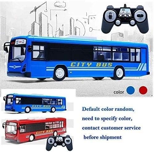 اتوبوس کنترلی بزرگ 2.4 گیگاهرتزی با قابلیت باز شدن خودکار درب و چراغ های جلو