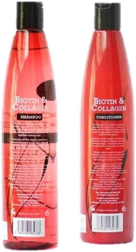 شامپو ضخیم کننده مو با بیوتین و کلاژن Xpel، ۴۰۰ میلی لیتر و نرم کننده مو با بیوتین و کلاژن، ۴۰۰ میلی لیتر شامپو ضخیم کننده مو با بیوتین و کلاژن Xpel، ۴۰۰ میلی لیتر و نرم کننده مو با بیوتین و کلاژن، ۴۰۰ میلی لیتر