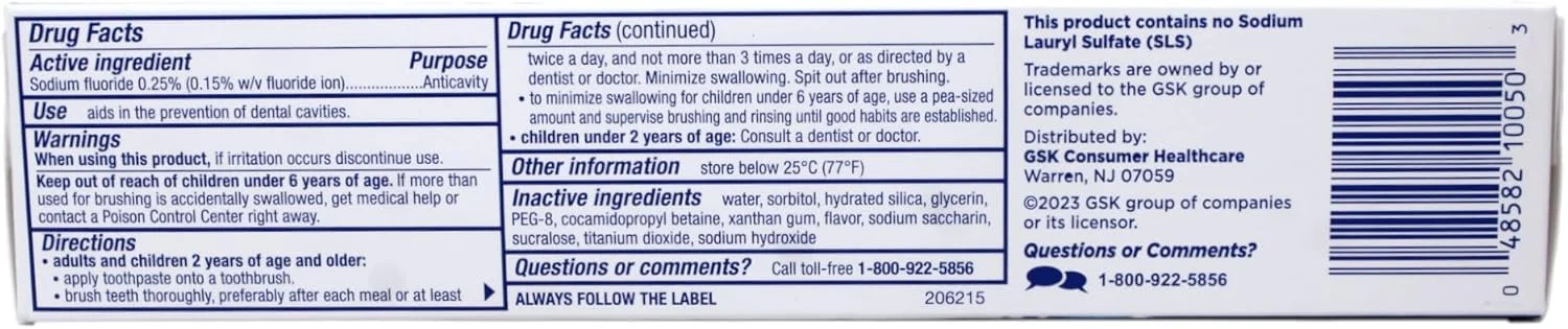 خمیر دندان حاوی فلوراید نعناع تازه بایوتن مخصوص خشکی دهان 121 گرم (بسته 2 عددی)