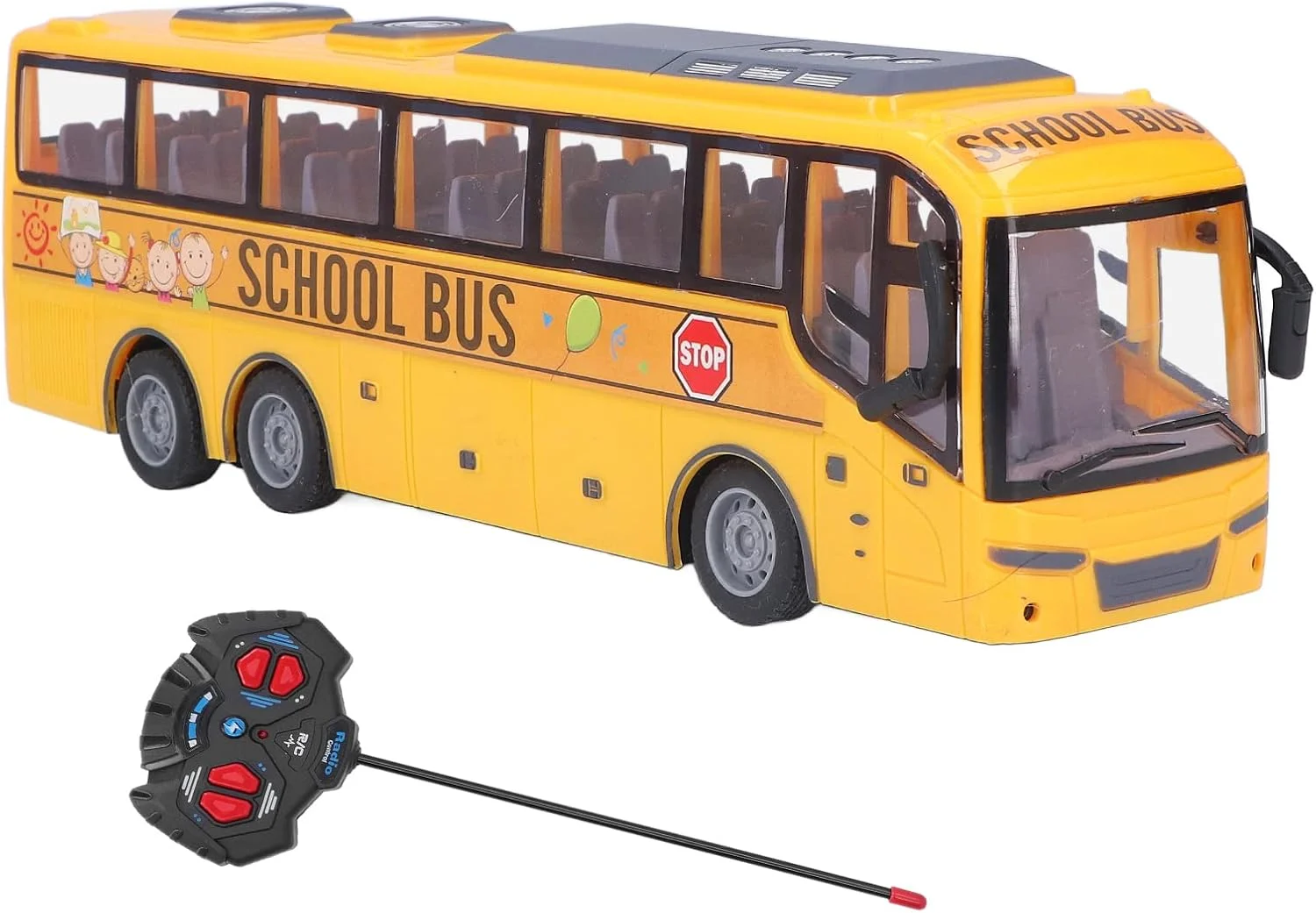 اتوبوس مدرسه کنترلی Bewinner، اتوبوس کنترلی چراغ LED شبیه سازی شده اسباب بازی الکترونیکی هدیه تولد اتوبوس مدرسه کنترلی Bewinner، اتوبوس کنترلی چراغ LED شبیه سازی شده اسباب بازی الکترونیکی هدیه تولد