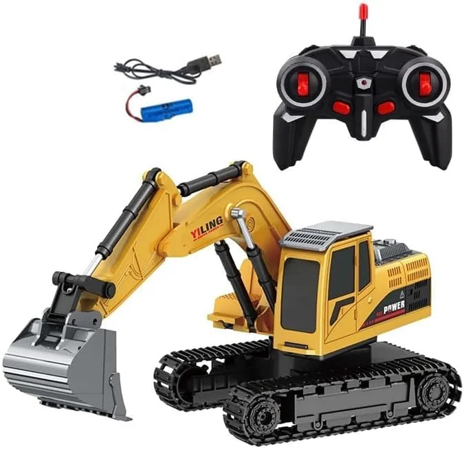بیل مکانیکی کنترلی مقیاس 1:22، 11 کاناله، ماشین اسباب بازی شارژی با کنترل از راه دور بی سیم، ماشین آلات مهندسی، اسباب بازی ساخت و ساز با چراغ و موسیقی، چرخش 360 درجه بیل مکانیکی کنترلی مقیاس 1:22، 11 کاناله، ماشین اسباب بازی شارژی با کنترل از راه دور بی سیم، ماشین آلات مهندسی، اسباب بازی ساخت و ساز با چراغ و موسیقی، چرخش 360 درجه