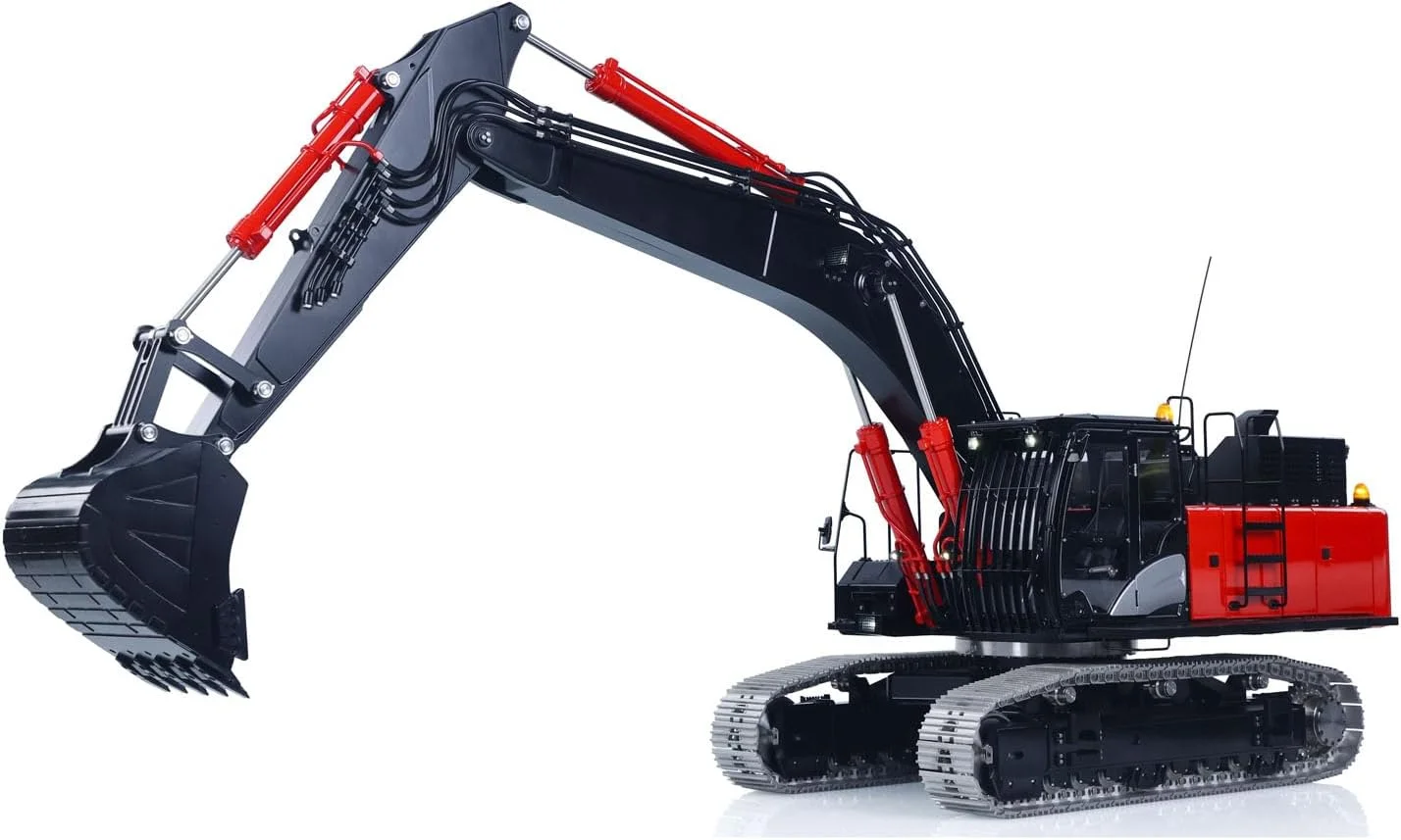 لسو بیل مکانیکی هیدرولیک کنترلی از راه دور 1/14 Aoue Zx490 RTR CNC فلزی RC ماشین حفار 6 کاناله با نور و صدا Paladin Pl18Ev Lite مدل سرگرمی درجه یک برای سرگرمی بزرگسالان