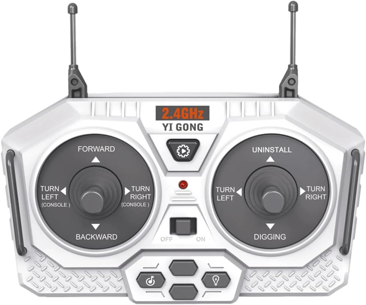 بیل مکانیکی کنترلی 1/20 11CH RC با فرکانس 2.4 گیگاهرتز، اسباب بازی بیل مکانیکی کنترلی برای پسران و دختران