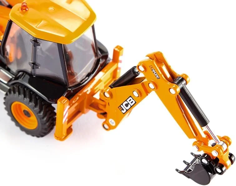 لودر بیل مکانیکی JCB Siku، اسباب بازی ماشین آلات کشاورزی، زرد، مدل 3558