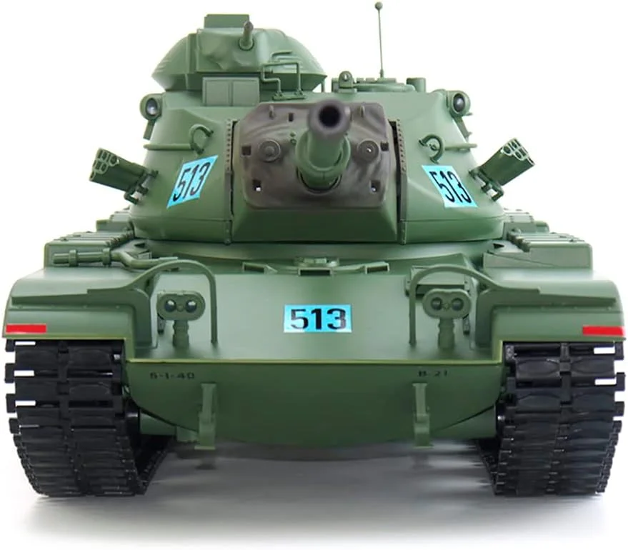 تانک کنترلی بسیار بزرگ مدل M60A3 با طول 64 سانتی متر، تانک سنگین کنترلی، پرتاب لوله تفنگ الکتریکی