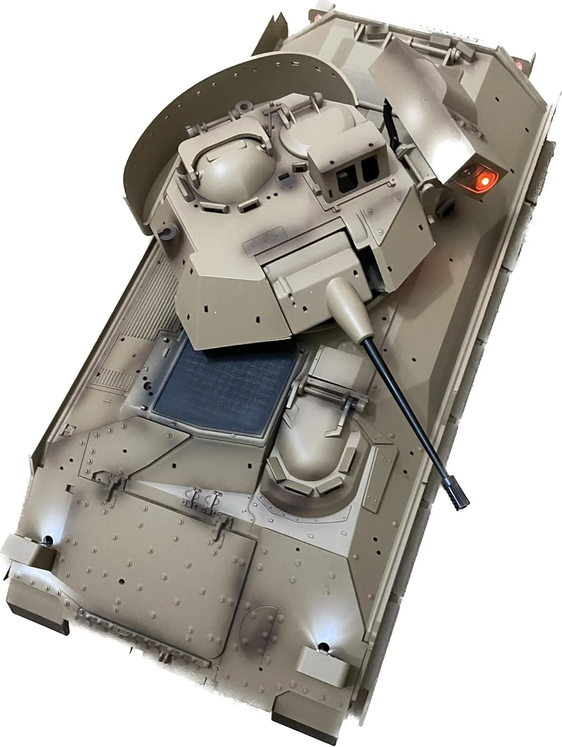 تانک زرهی بزرگ SOWOFA مدل M2A2 پیاده نظام سنگین، مقیاس 1:16، طول 45 سانتی متر، مدل تانک پیاده نظام کنترل از راه دور الکتریکی بزرگ