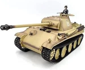 تانک کنترلی مدل پلنگ صحرایی زرد، تیراندازی با گلوله BB، تانک کنترلی гусеничный (ارسال یکی از دو رنگ به صورت تصادفی)