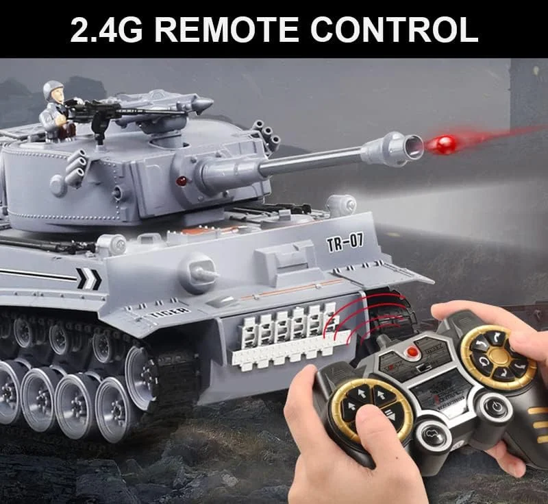 مدل تانک بزرگ SOWOFA، تانک کنترل از راه دور رترو با قابلیت پرتاب، ماشین خزنده کنترل از راه دور، شبیه سازی دود، مدل تانک نفیس