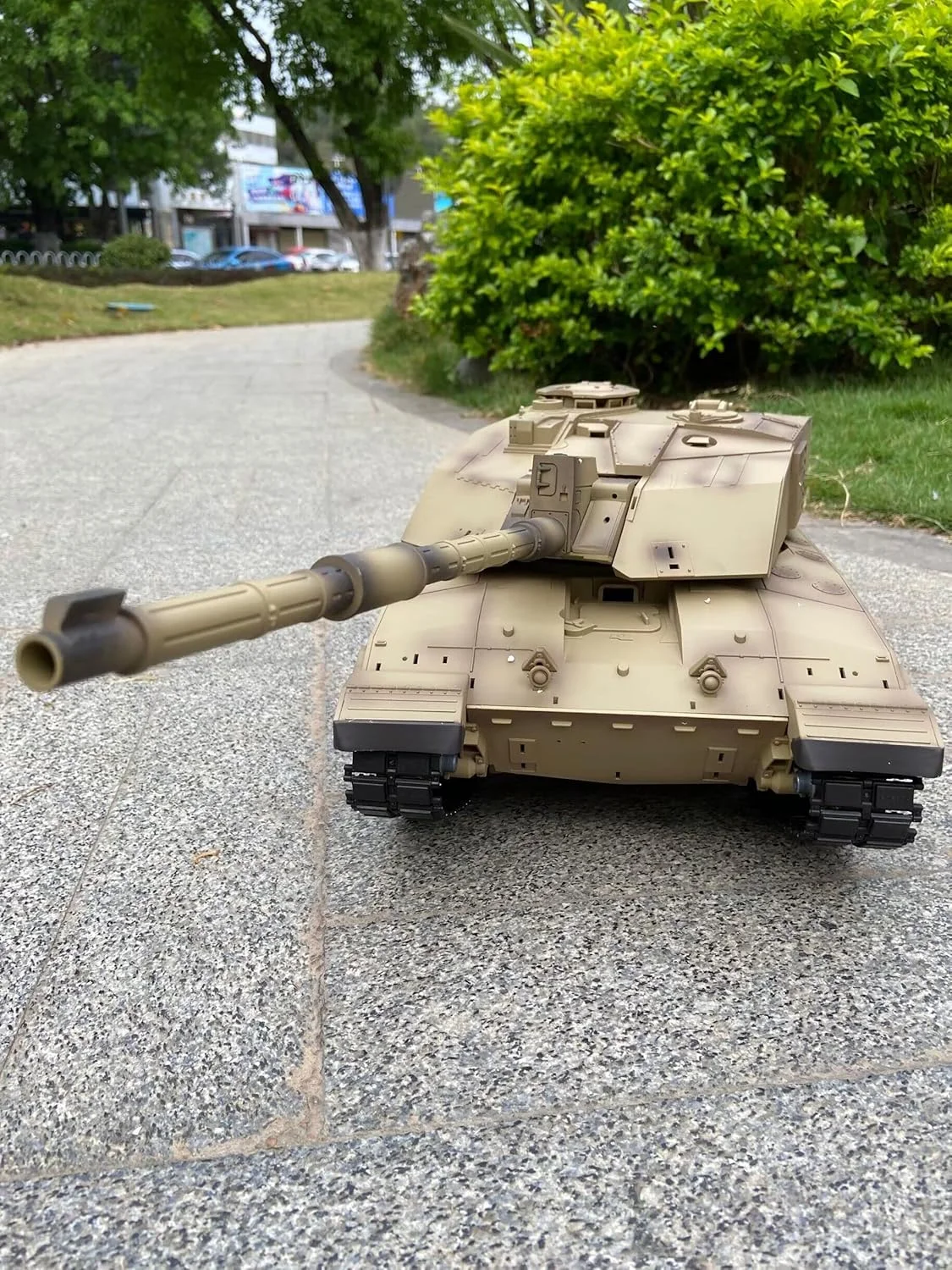ناوشکن تانک سنگین مدل 3908-1 ورژن جدید 7.0، بسیار بزرگ 62 سانتی متری، تیراندازی با گلوله های BB، کنترل از راه دور، تانک гусеничный