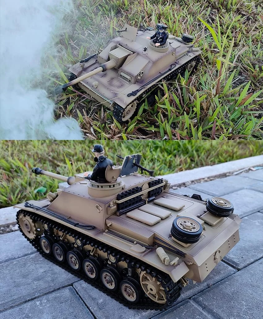 تانک کنترل از راه دور بزرگ SOWOFA مدل F 8 با ابعاد 42 سانتی متر، نسخه 7.0، شلیک BB با مادون قرمز، مدل تانک کنترل از راه دور در اندازه کامل