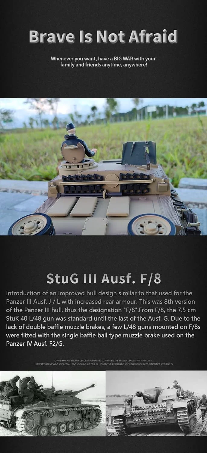 تانک کنترل از راه دور بزرگ SOWOFA مدل F 8 با ابعاد 42 سانتی متر، نسخه 7.0، شلیک BB با مادون قرمز، مدل تانک کنترل از راه دور در اندازه کامل تانک کنترل از راه دور بزرگ SOWOFA مدل F 8 با ابعاد 42 سانتی متر، نسخه 7.0، شلیک BB با مادون قرمز، مدل تانک کنترل از راه دور در اندازه کامل