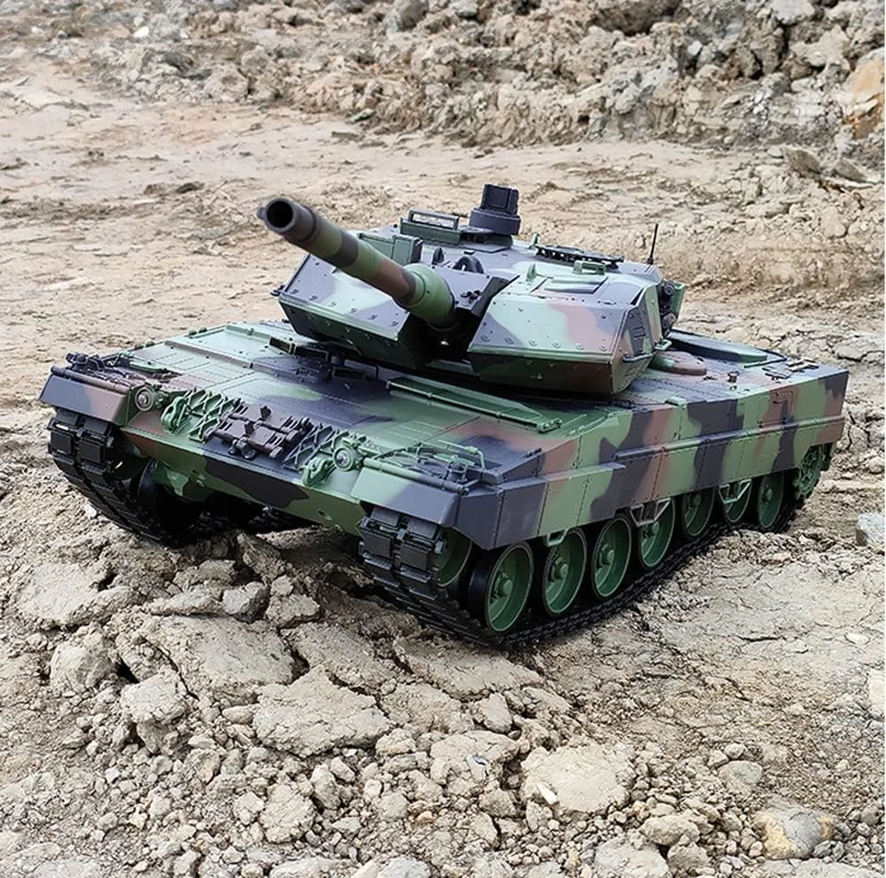 تانک کنترلی بزرگ ارتشی مدل پلنگ 2، نسخه 7.0، تیراندازی مادون قرمز، تیراندازی BB، مدل تانک کنترلی در مقیاس کامل