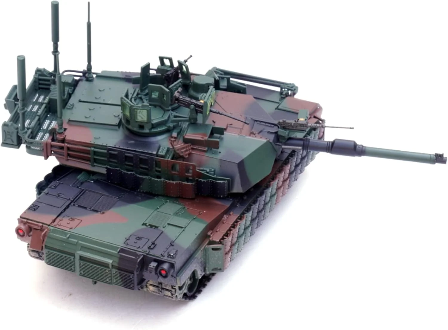 مدل تانک جنگی اصلی آبرامز M1A2 TUSK II آلیاژی مقیاس 1:72، مدل شبیه سازی تانک جنگنده، مدل نمایشگاه علوم نظامی