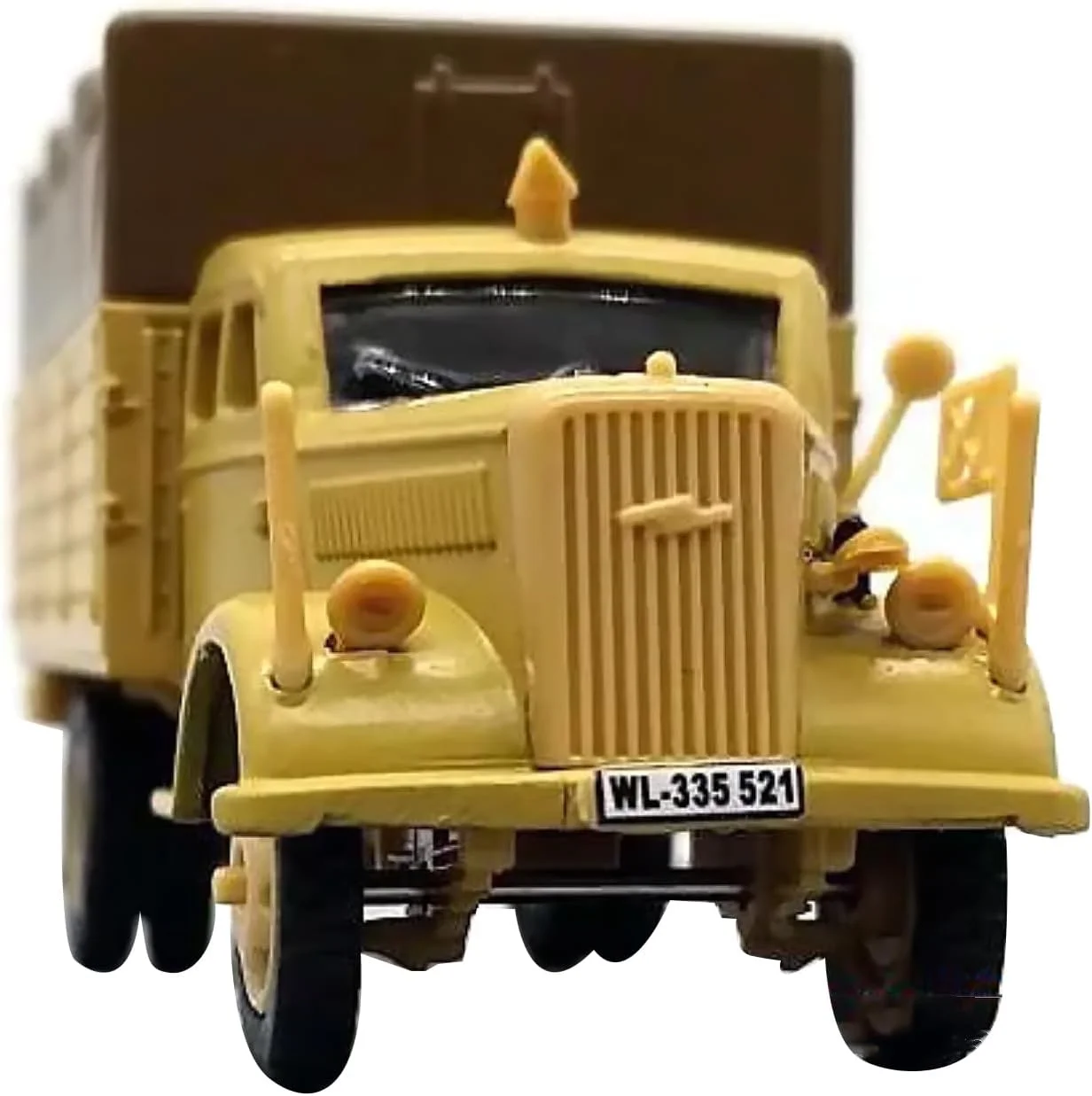 مدل کامیون اپل بلیتز آلمانی جنگ جهانی دوم مقیاس 1:72، مدل شبیه سازی کامیون جنگنده، مدل نمایشگاه علمی نظامی