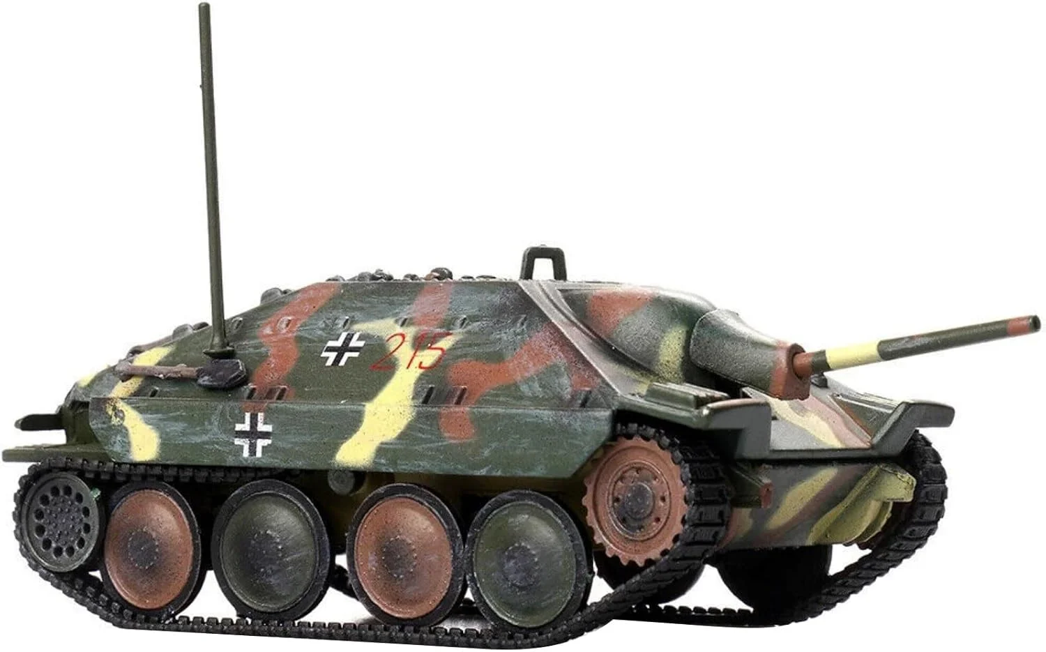 مدل تانک آلمانی Sd.Kfz.138/2 Hetzer جنگ جهانی دوم مقیاس 1:72، مناسب برای کلکسیون کودکان و بزرگسالان