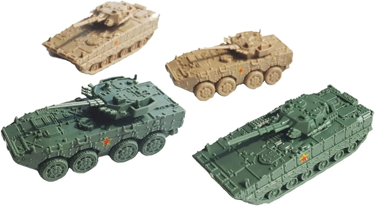 4 عدد مدل تانک مدرن مقیاس 1/144، اسباب بازی آموزشی برای هدیه تولد کودکان 4 عدد مدل تانک مدرن مقیاس 1/144، اسباب بازی آموزشی برای هدیه تولد کودکان