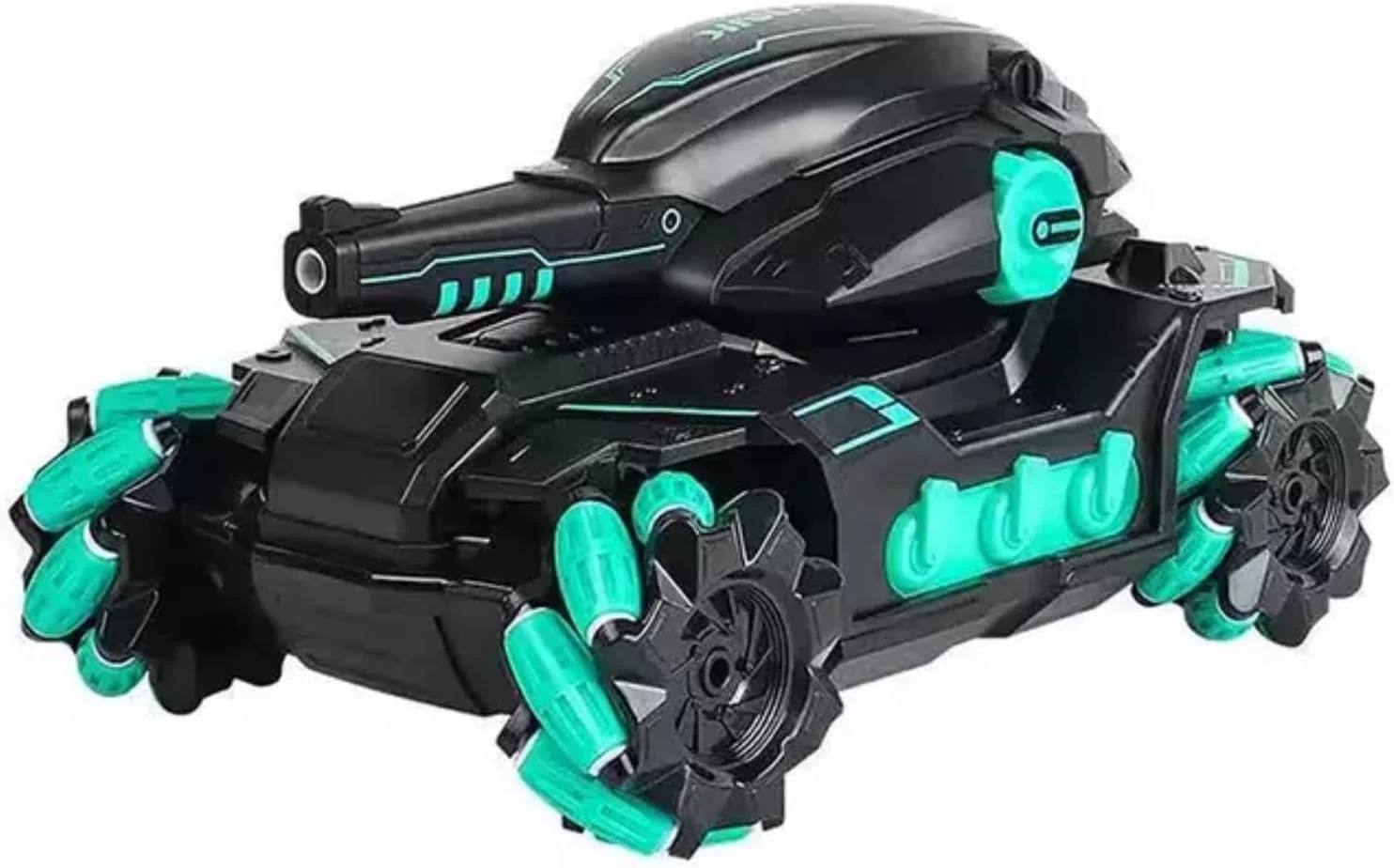 ماشین تانک کنترلی - وسیله نقلیه با چرخش 360 درجه، چرخ های دریفت جانبی، باتری قابل شارژ، چراغ های LED، اسباب بازی ماشین بادوام RC برای کودکان، هدیه پسرانه داخل و خارج از خانه ماشین تانک کنترلی - وسیله نقلیه با چرخش 360 درجه، چرخ های دریفت جانبی، باتری قابل شارژ، چراغ های LED، اسباب بازی ماشین بادوام RC برای کودکان، هدیه پسرانه داخل و خارج از خانه