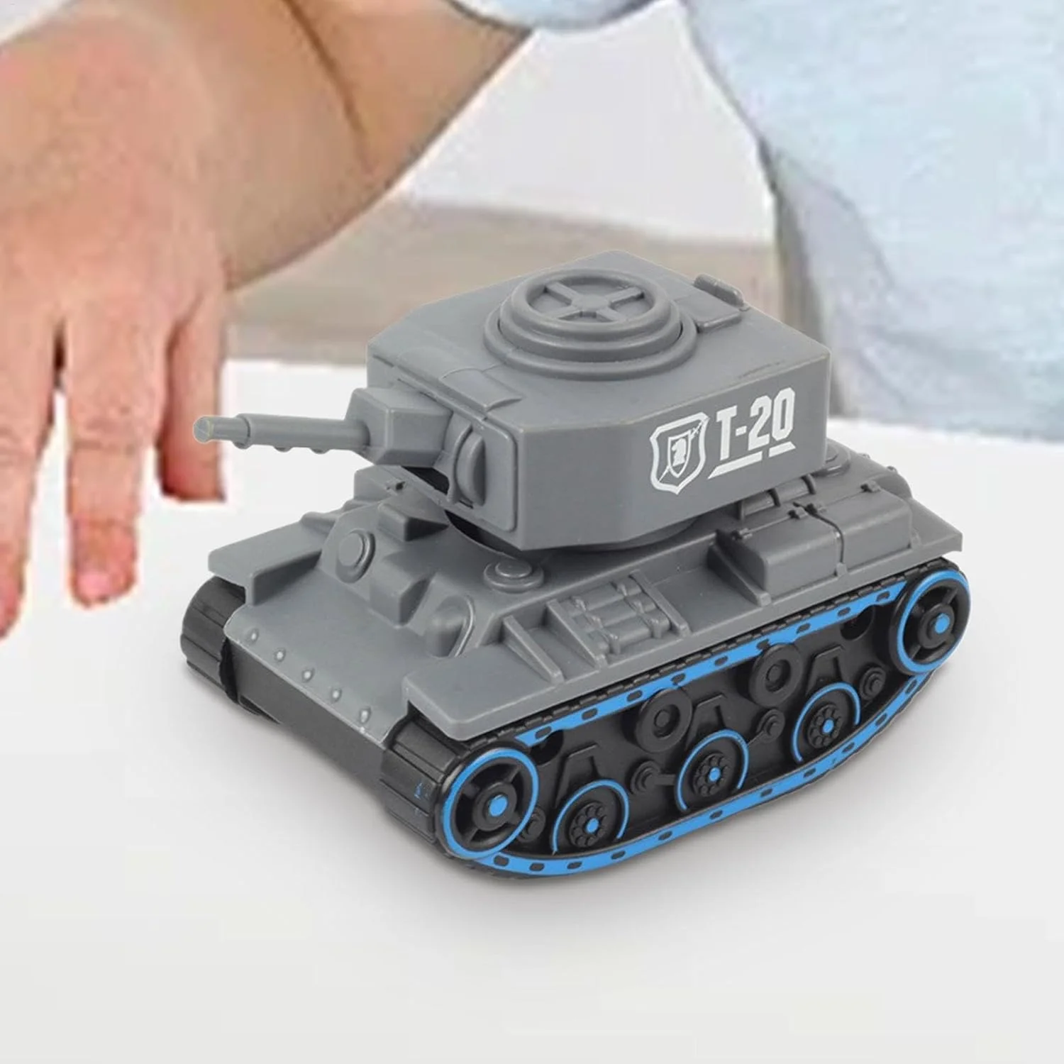 اسباب بازی تانک فشاری | تانک اسباب بازی کامیون های مردانه فشاری | تانک اسباب بازی آموزشی و مقاوم برای کریسمس و تولد