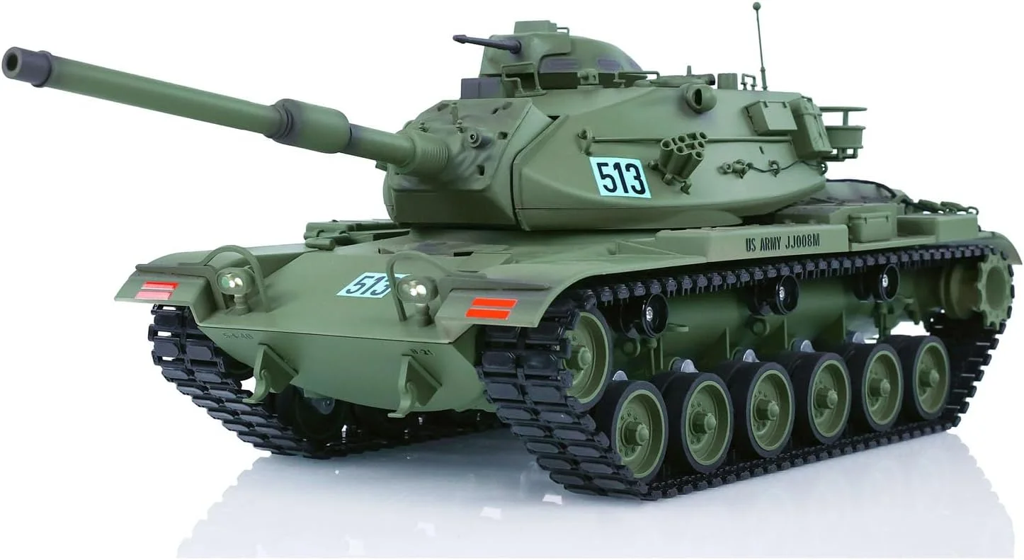 تانک کنترلی از راه دور مدل نبرد مادون قرمز دود M60A3 ایالات متحده آمریکا مقیاس 1/16