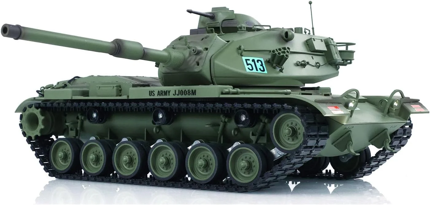 تانک کنترلی از راه دور مدل نبرد مادون قرمز دود M60A3 ایالات متحده آمریکا مقیاس 1/16