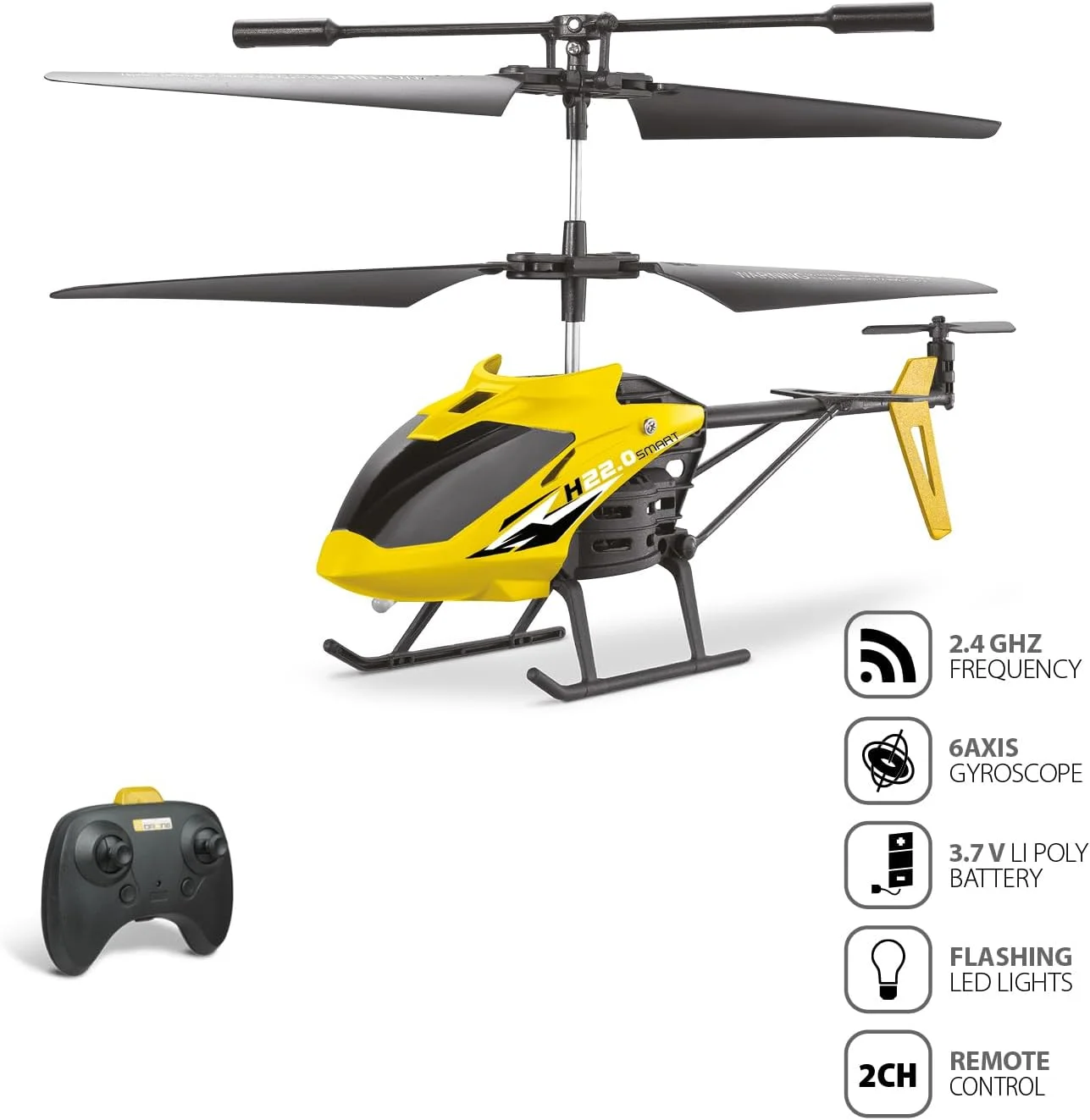 هلیکوپتر موندو موتورز H22 Smart Ultradrone - پایداری بالا - 21 سانتی متر