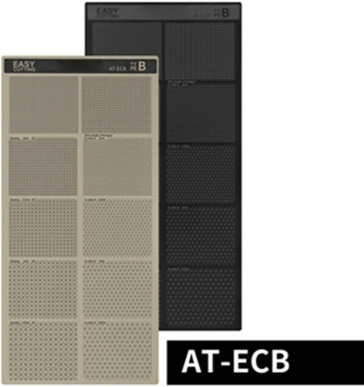 صفحه برش نوار چسب مدل سازی با شیارهای دو طرفه برای پروژه های صنایع دستی و خیاطی