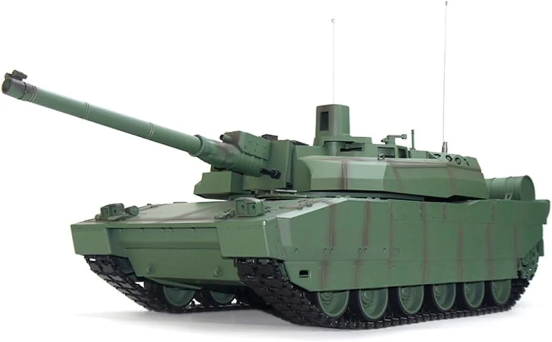 مدل تانک جنگی لکلرک فرانسه H2408 با مقیاس 1/16 و کنترل 2.4G به همراه افکت دود - کیت مدل تانک نظامی برای بزرگسالان (نسخه پایه)