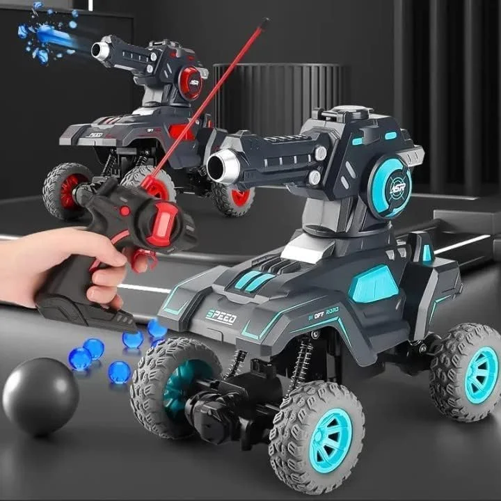 ماشین کنترلی از راه دور G.FIDEL، ماشین صخره نوردی 4WD، تانک زرهی پرتاب کننده بمب آبی، اسباب بازی پسرانه و کودکانه