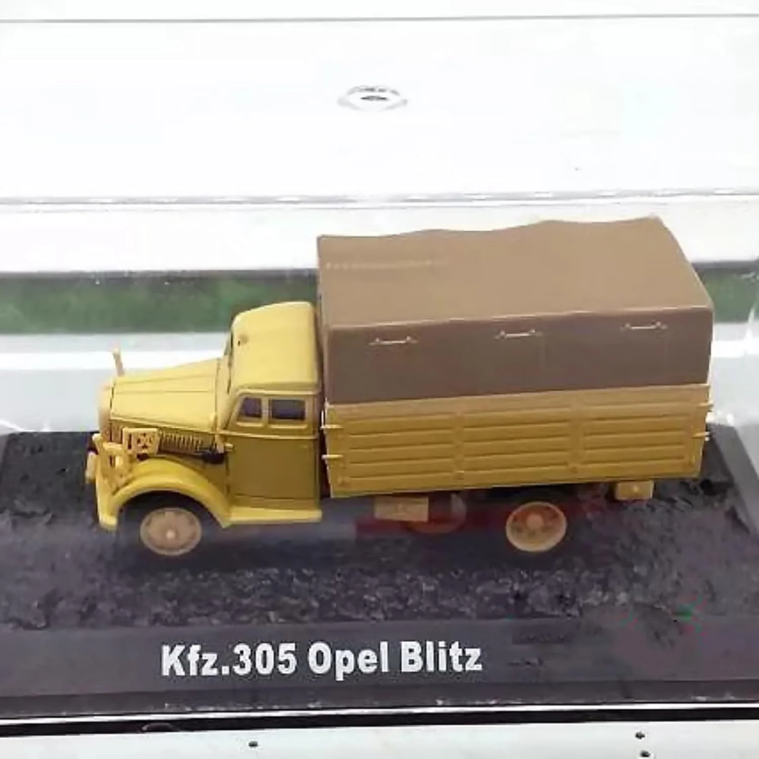 مدل کامیون اپل بلیتز آلمانی جنگ جهانی دوم مقیاس 1:72، کلکسیونی برای کودکان و بزرگسالان