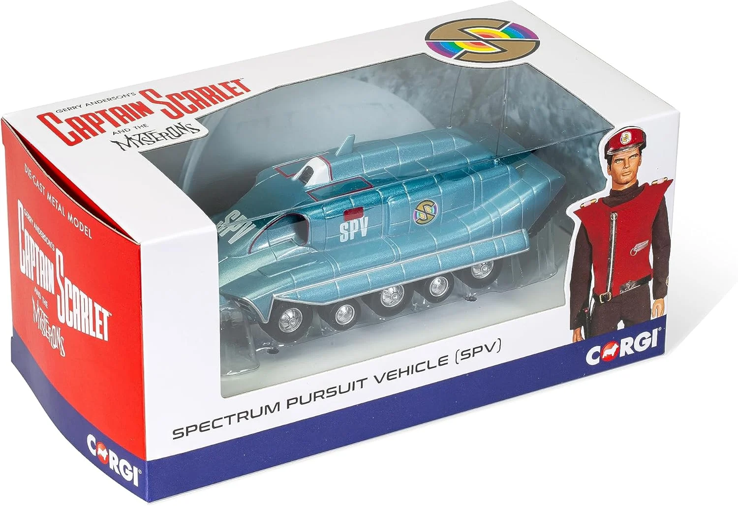 Corgi CC96308 Captain Scarlet (Classic) - وسیله نقلیه تعقیب اسپکتروم (SPV) تلویزیون و فیلم