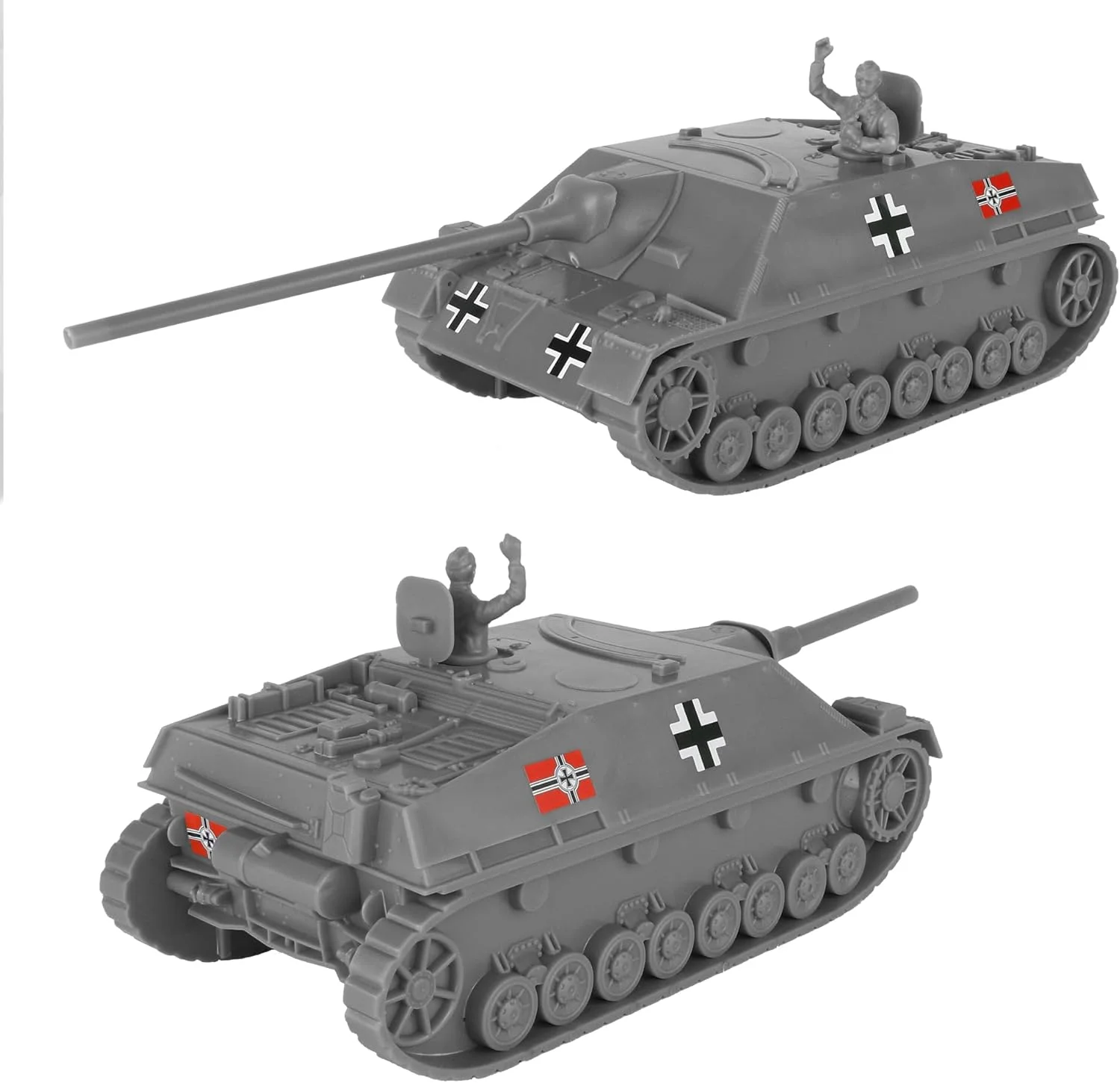 نابودگر تانک آلمانی Jagdpanzer IV جنگ جهانی دوم BMC Toys - خاکستری مقیاس 1:32