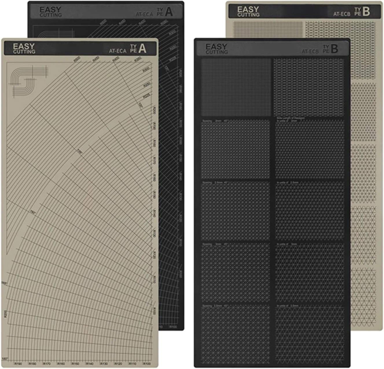 پدهای برش نوار چسب AT-EC، تخته های مت برش دیجیتال دو طرفه