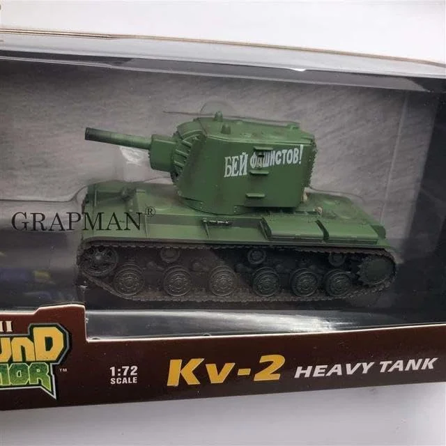 مدل مونتاژ شده تانک سنگین روسی Kv-2 ارتش شوروی، مدل کلکسیونی پلاتینیوم، مدل تمام شده Easymodel Тоу (36281)